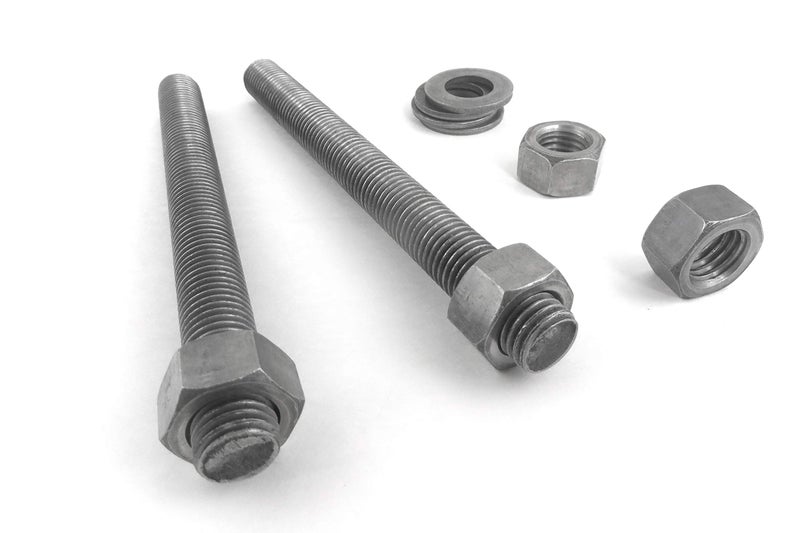 Taytools Moxon Vise Hardware Kit with 2 each 8 Inch x 3/4-10 Threaded Rods, 2 each 4-1/2 Inch Cast Knobs and 4 each 3/4 inch Nuts and Washers - Image 2